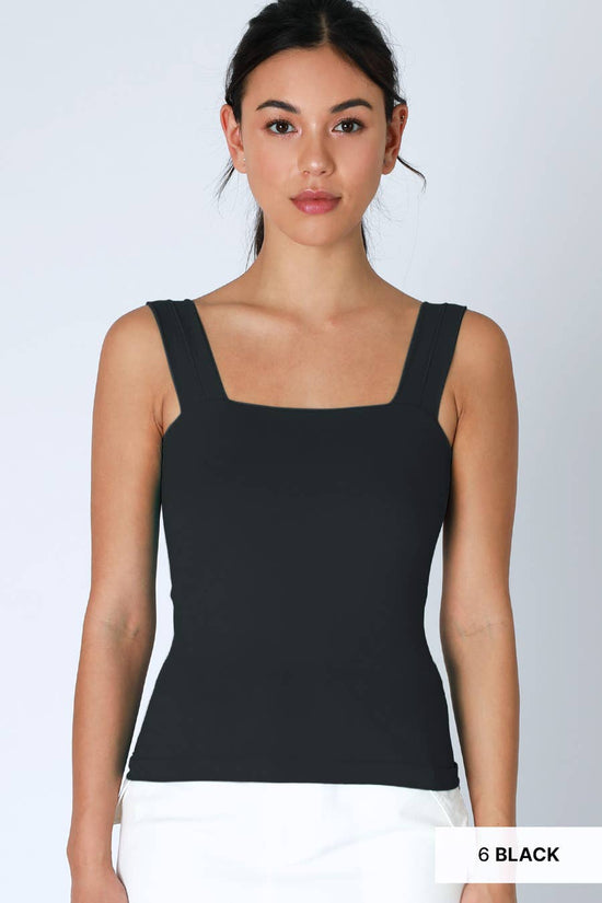 Clean Line Square Tank - Born To Glam Born To Glam