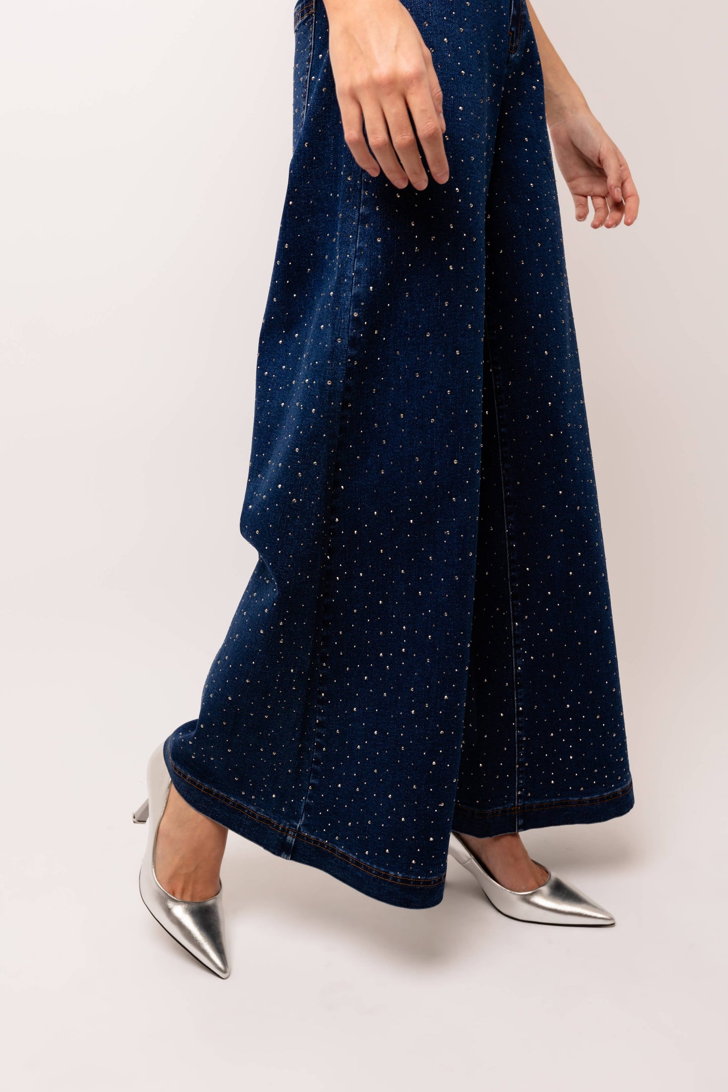 Demi Diamante Flare Jeans - Born To Glam Born To Glam