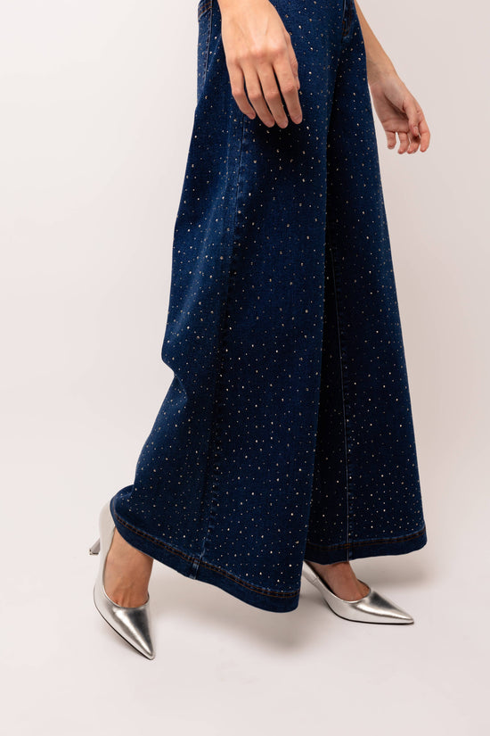 Demi Diamante Flare Jeans - Born To Glam Born To Glam
