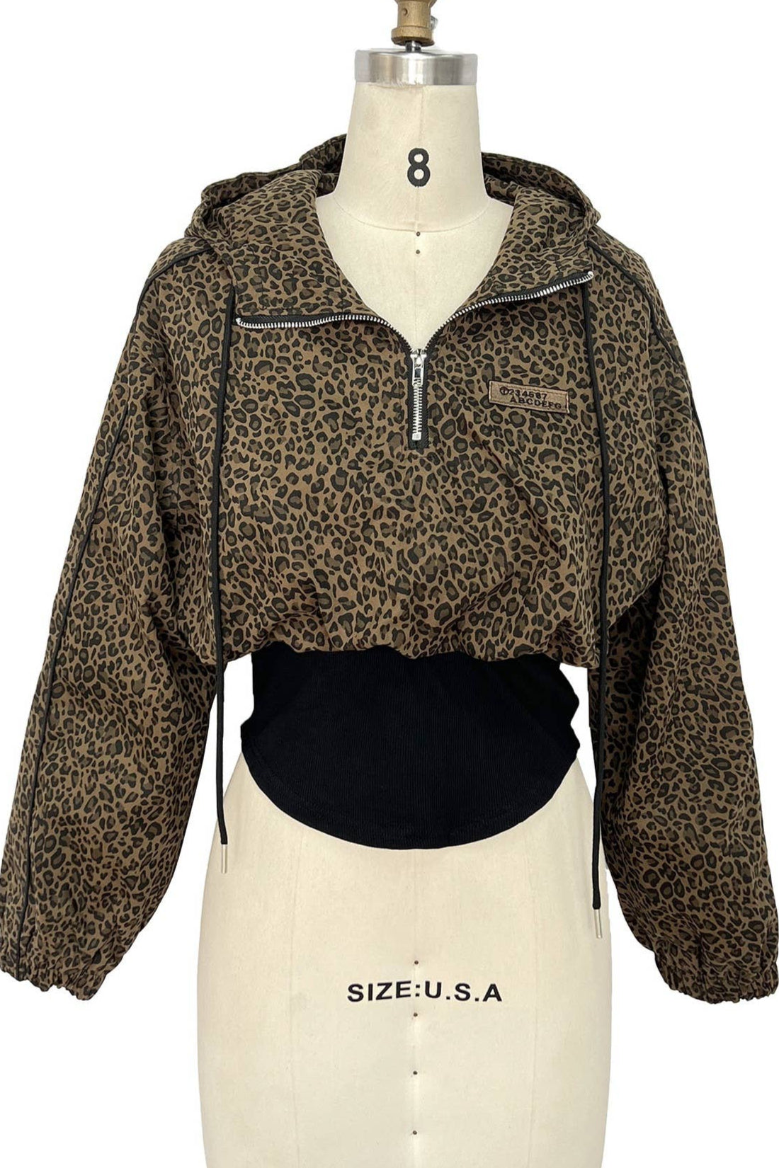 Leopard Print Hoodie - Born To Glam Born To Glam