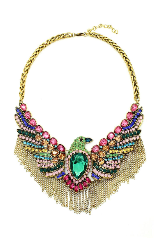 Fenix Necklace - Multi - Born To Glam Born To Glam