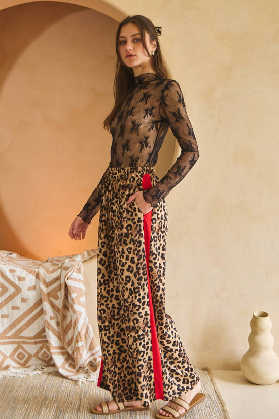 Leopard Printed Pants - Born To Glam Born To Glam