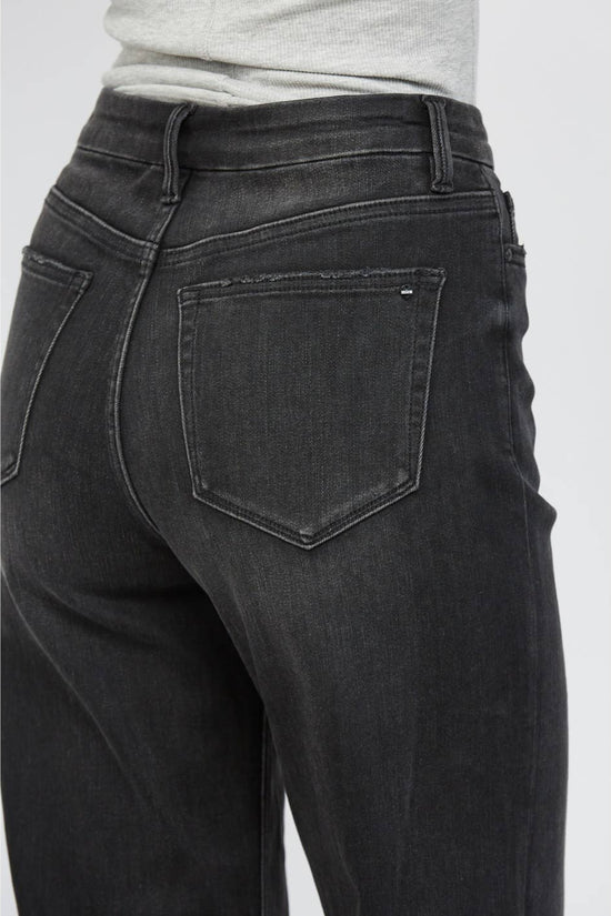 Hunter Stretch Super High Rise Wide Leg Mica Jeans - Born To Glam Born To Glam