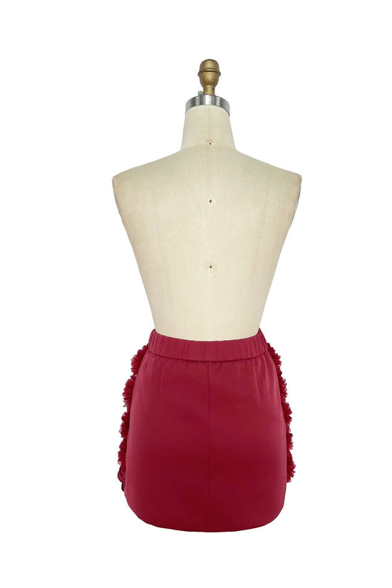 Rosette Embellishment Shorts Born To Glam