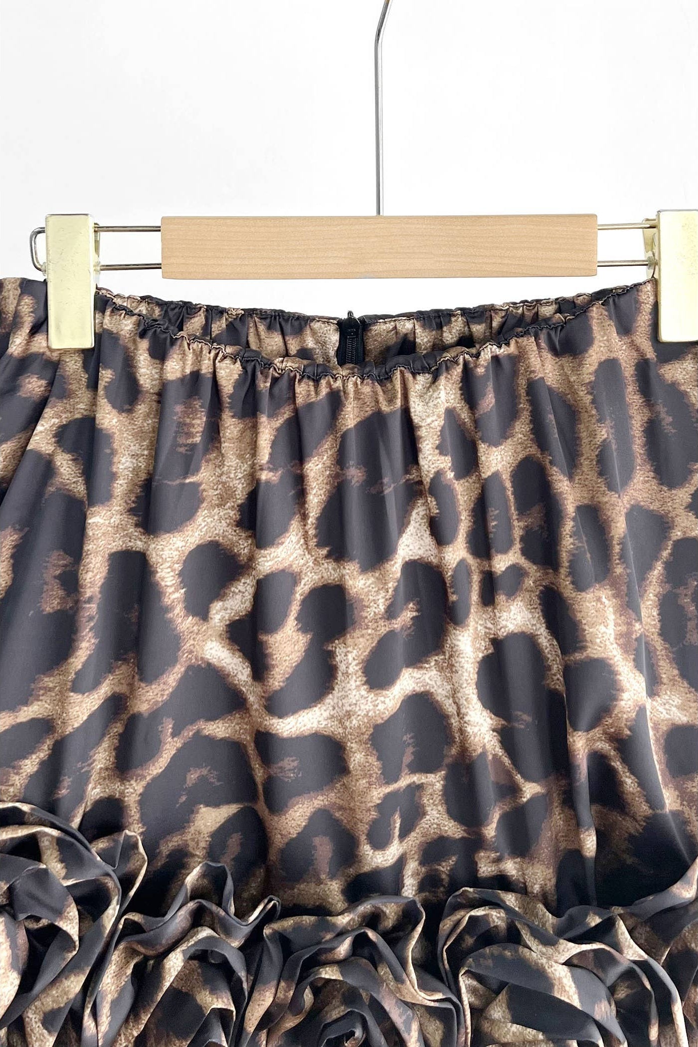 Leopard Blossom Mini Shorts - Born To Glam Born To Glam