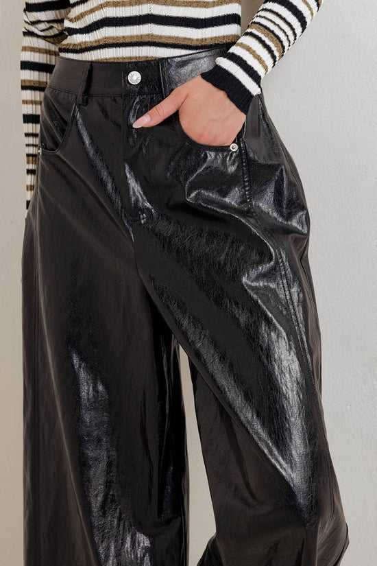 A Faux Leather Pant - Born To Glam Born To Glam