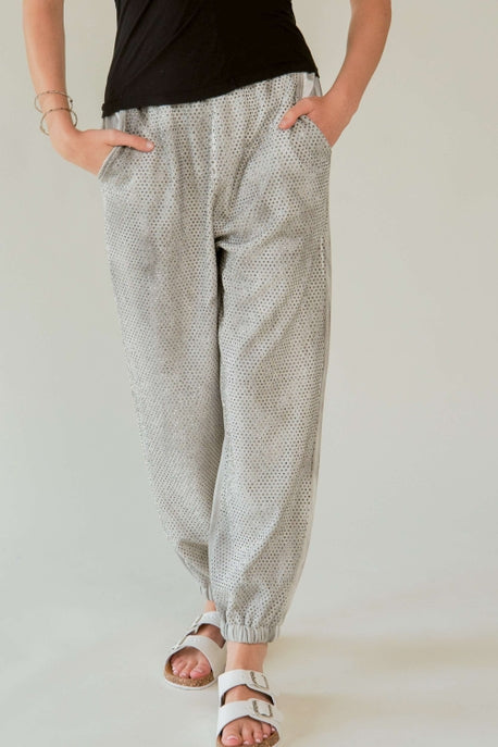 Silver Sparkle & Shine Joggers - Born To Glam Born To Glam