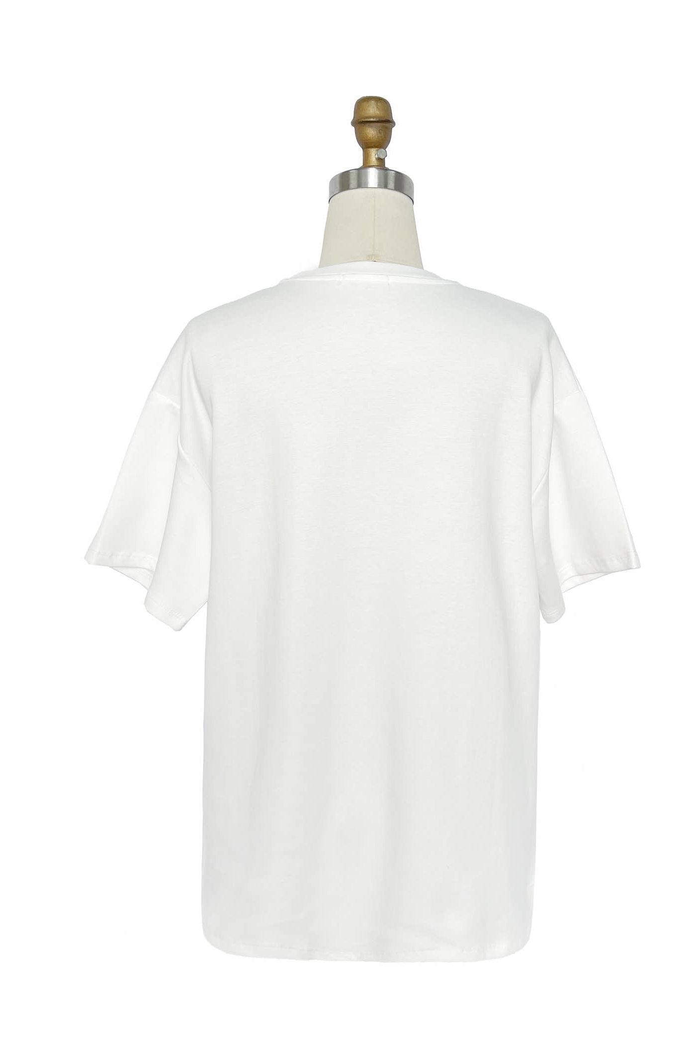 Vintage Style Embellished Graphic T Shirt - Born To Glam Born To Glam