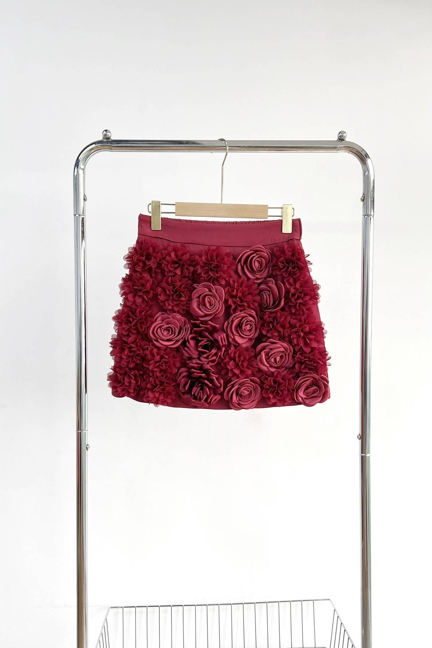 Rosette Embellishment Shorts Born To Glam