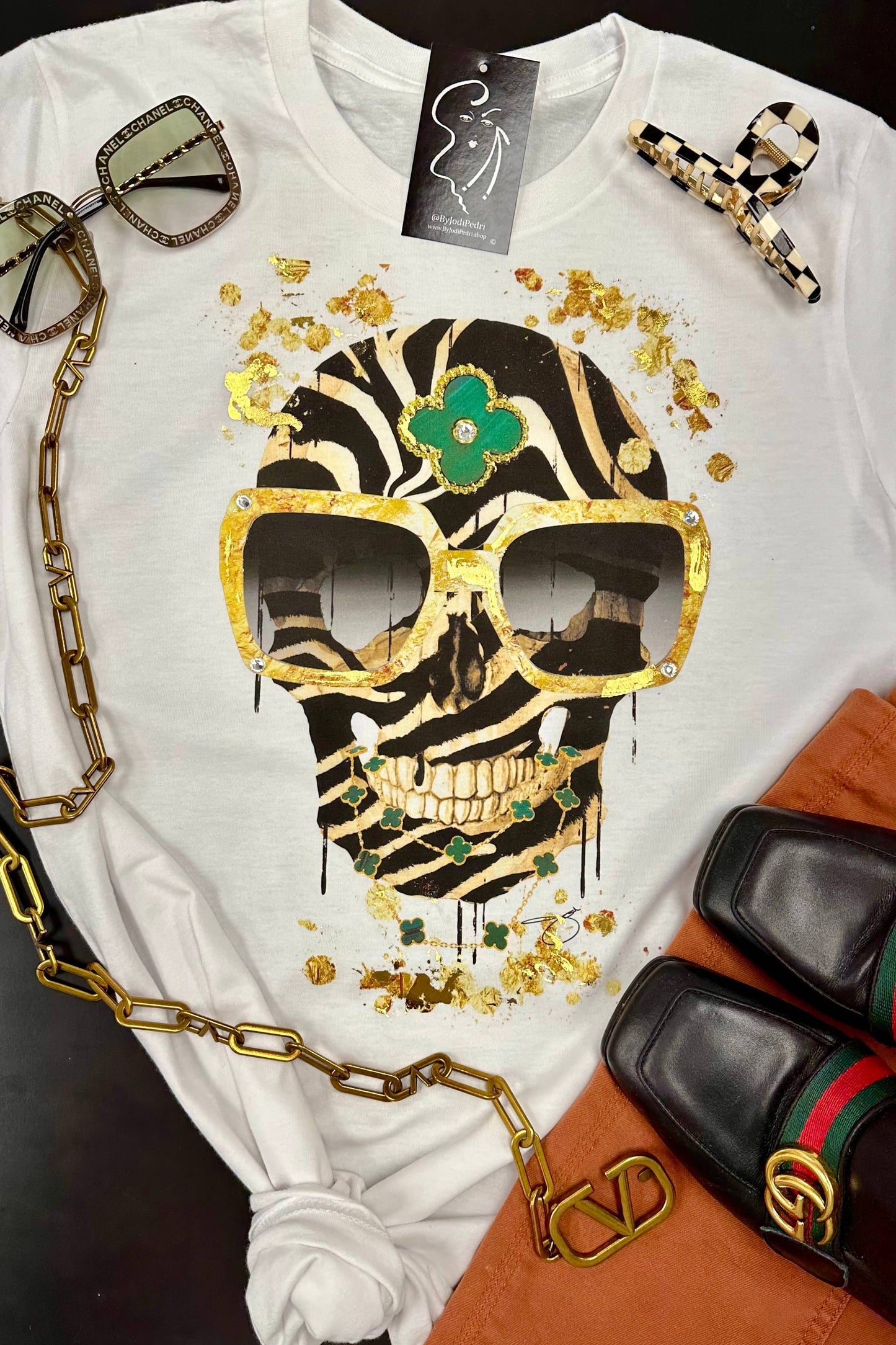 Zebra Skull - Born To Glam Born To Glam