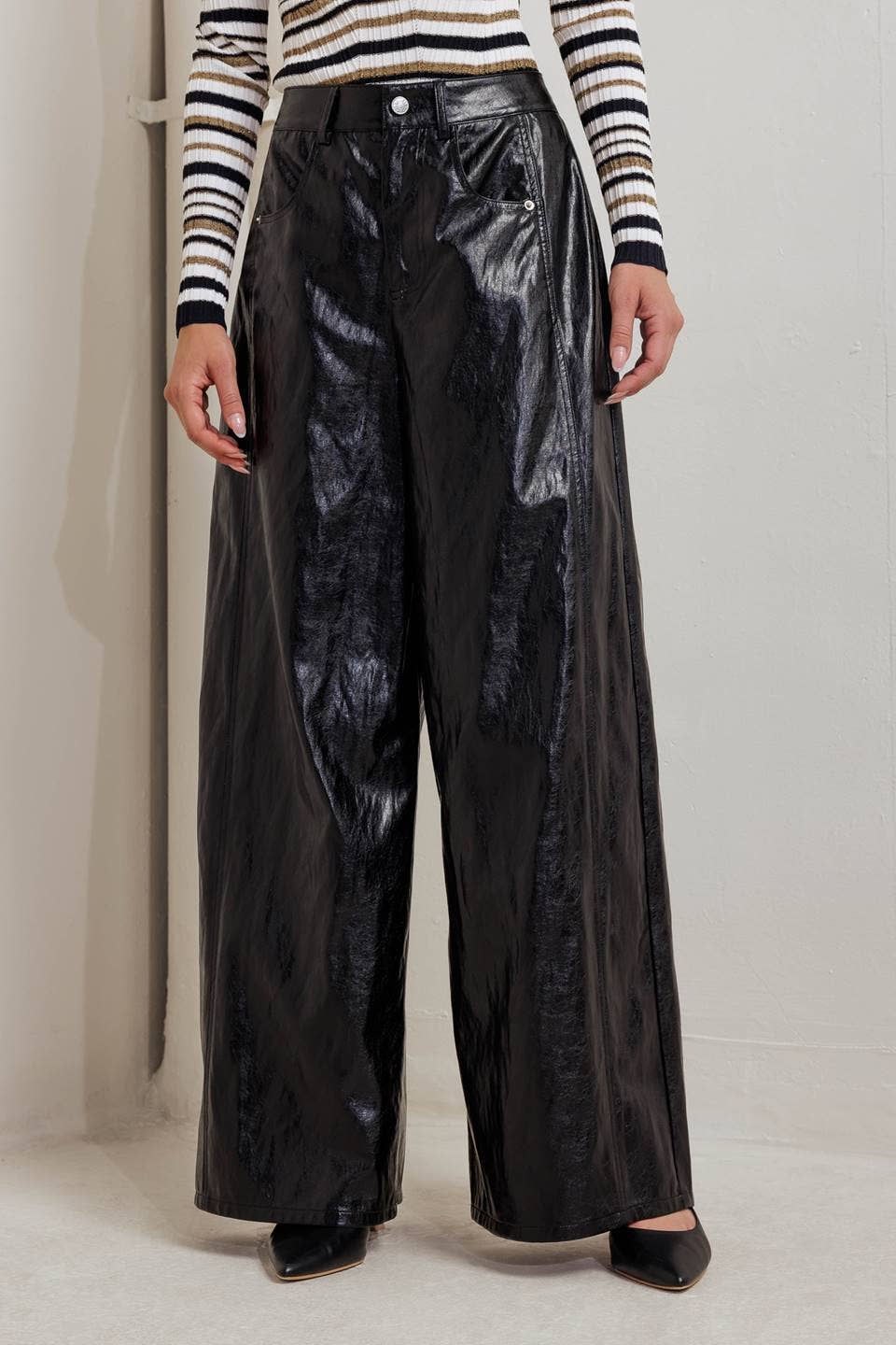 A Faux Leather Pant - Born To Glam Born To Glam