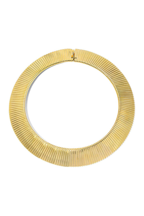Carina Golden Collar Necklace - Born To Glam Born To Glam