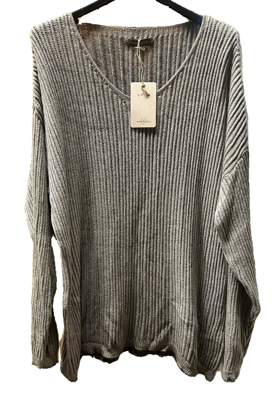 Luxe Layers Sweater Taupe - Born To Glam Born To Glam