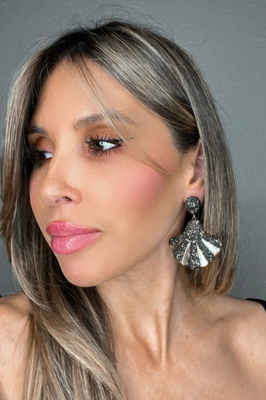 Seashell Mother Of Pearl Earrings - Born To Glam Born To Glam