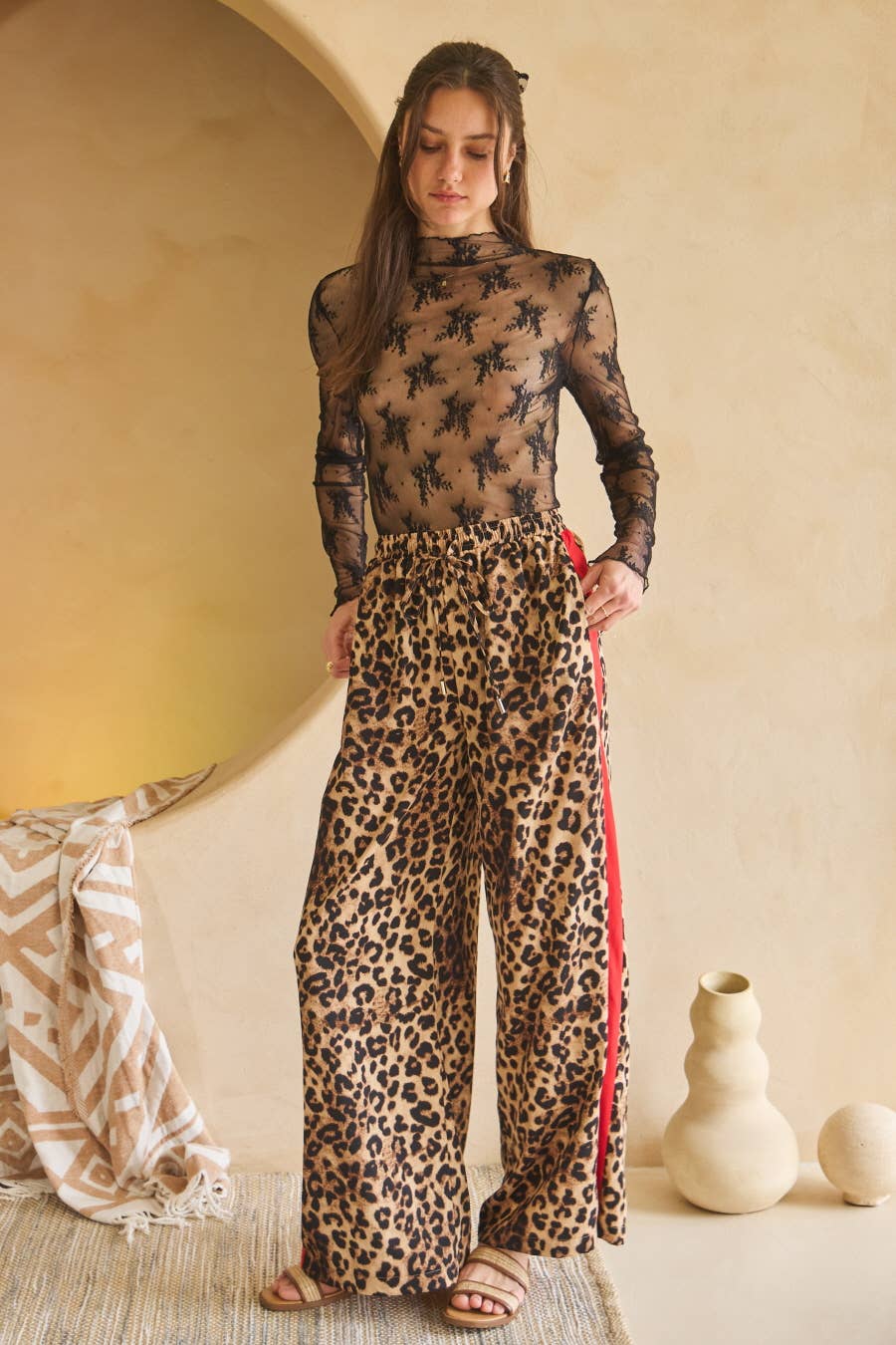 Leopard Printed Pants - Born To Glam Born To Glam