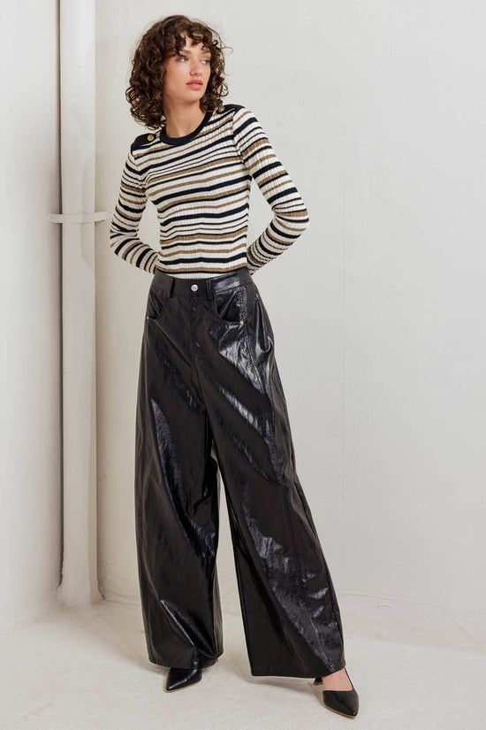 A Faux Leather Pant - Born To Glam Born To Glam