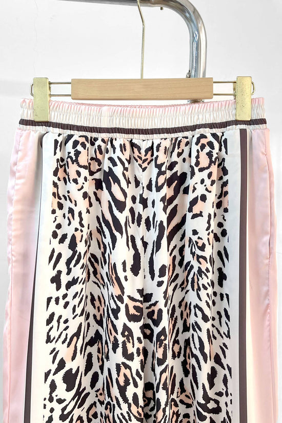 Allover Leopard Print Pants - Born To Glam Born To Glam