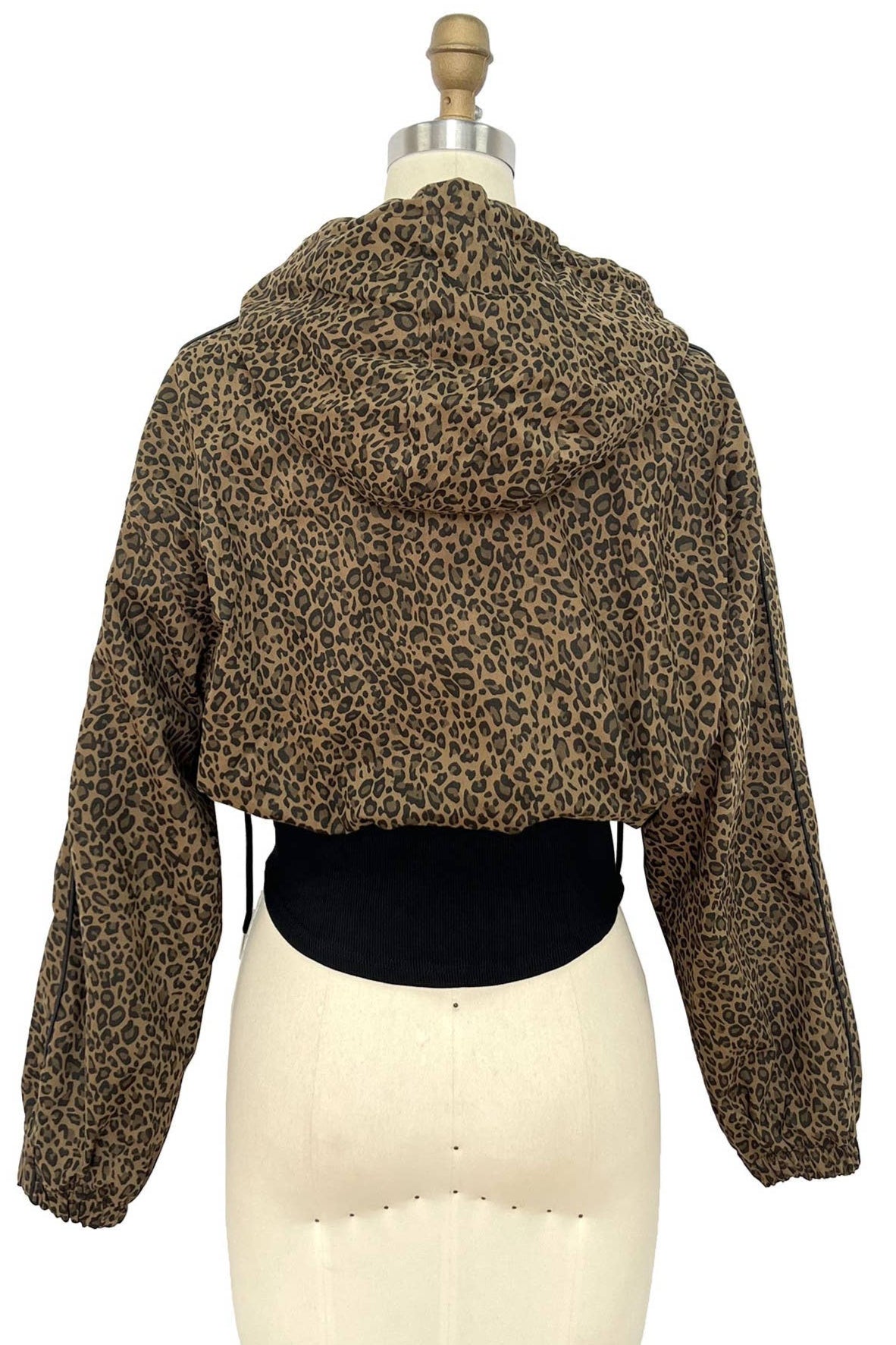 Leopard Print Hoodie - Born To Glam Born To Glam