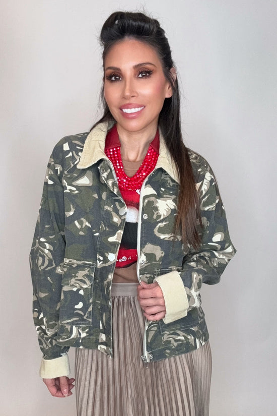 Military Barn Jacket - Born To Glam Born To Glam