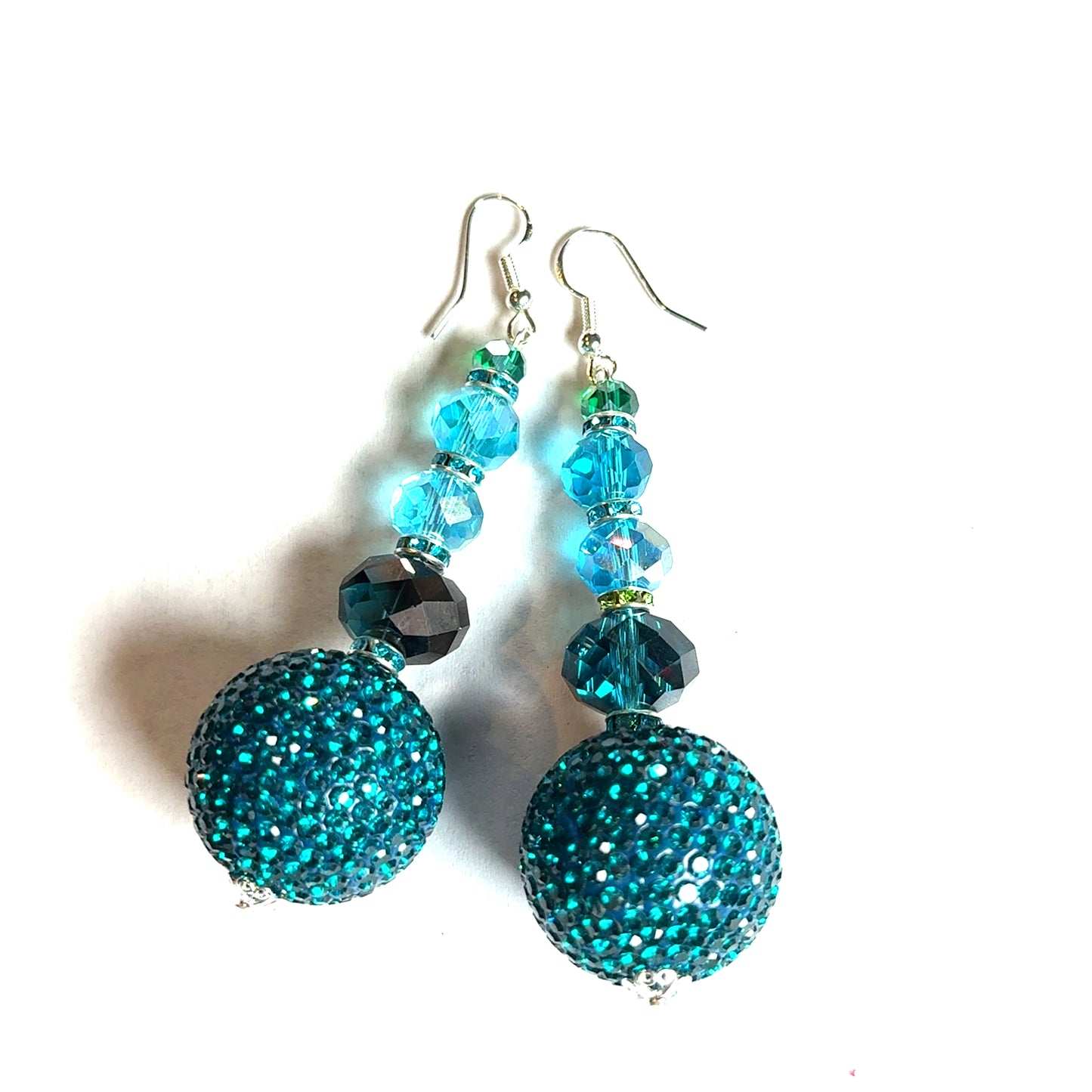 Turquoise Gumball Statement Earring - Born To Glam Born To Glam