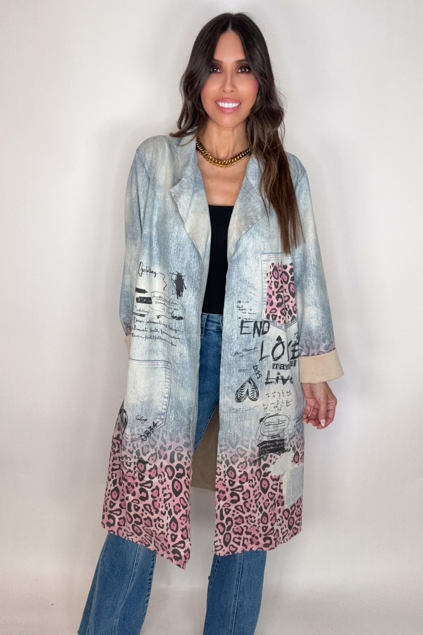 Pink Love Duster - Born To Glam Born To Glam
