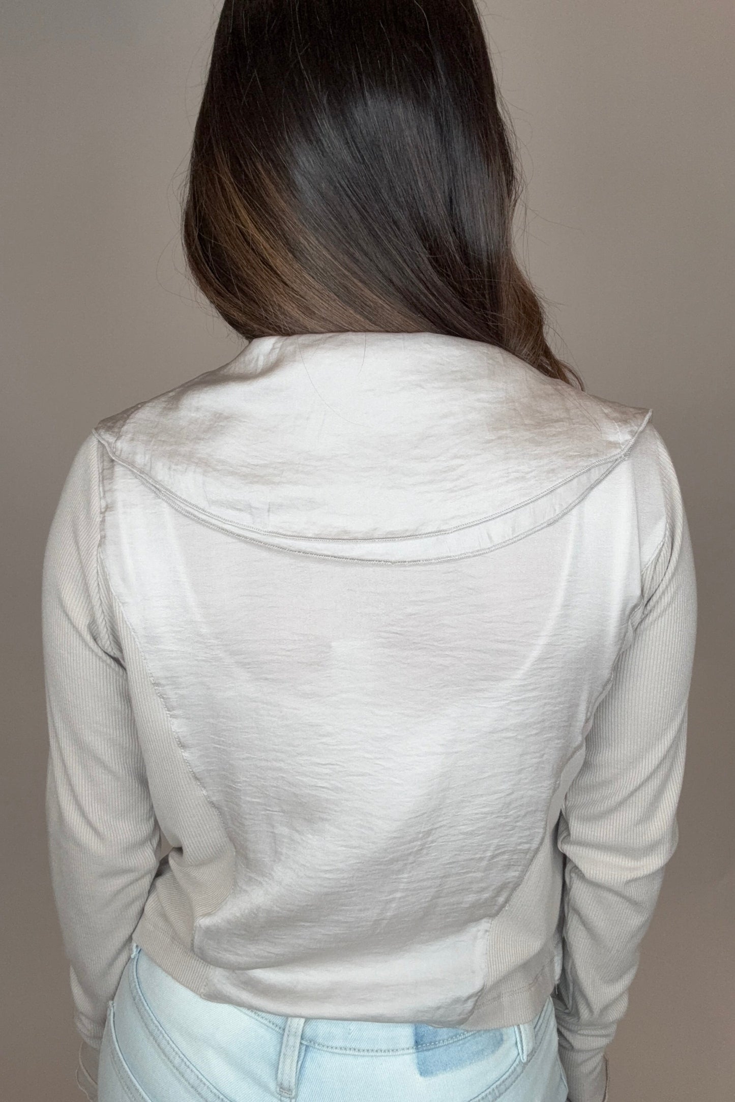 Mixed Media Moto Jacket - Born To Glam Born To Glam