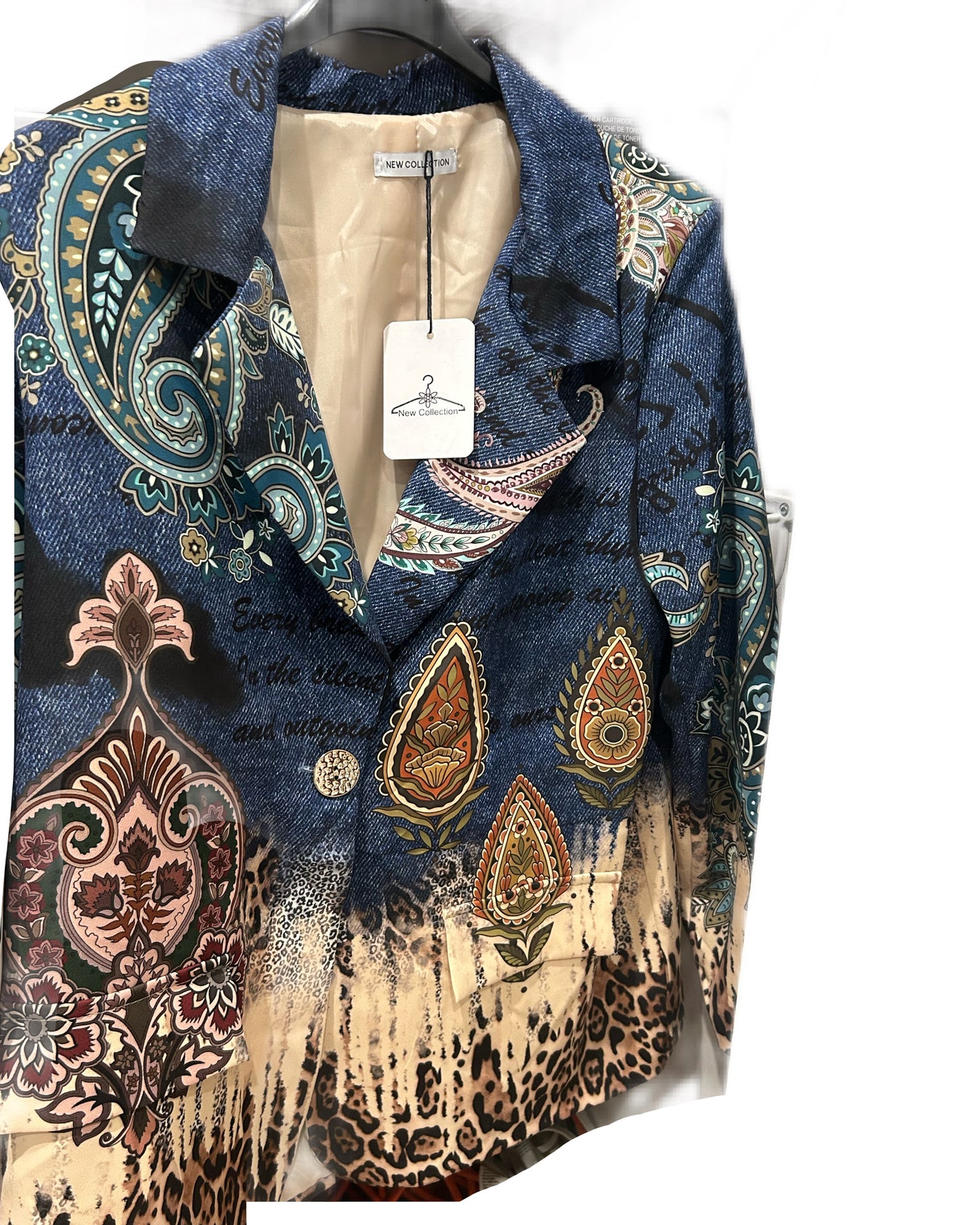 Paisley Vice Blazer - Born To Glam Born To Glam