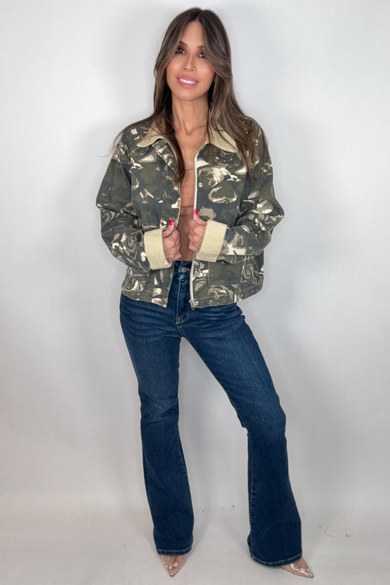 Military Barn Jacket Born To Glam