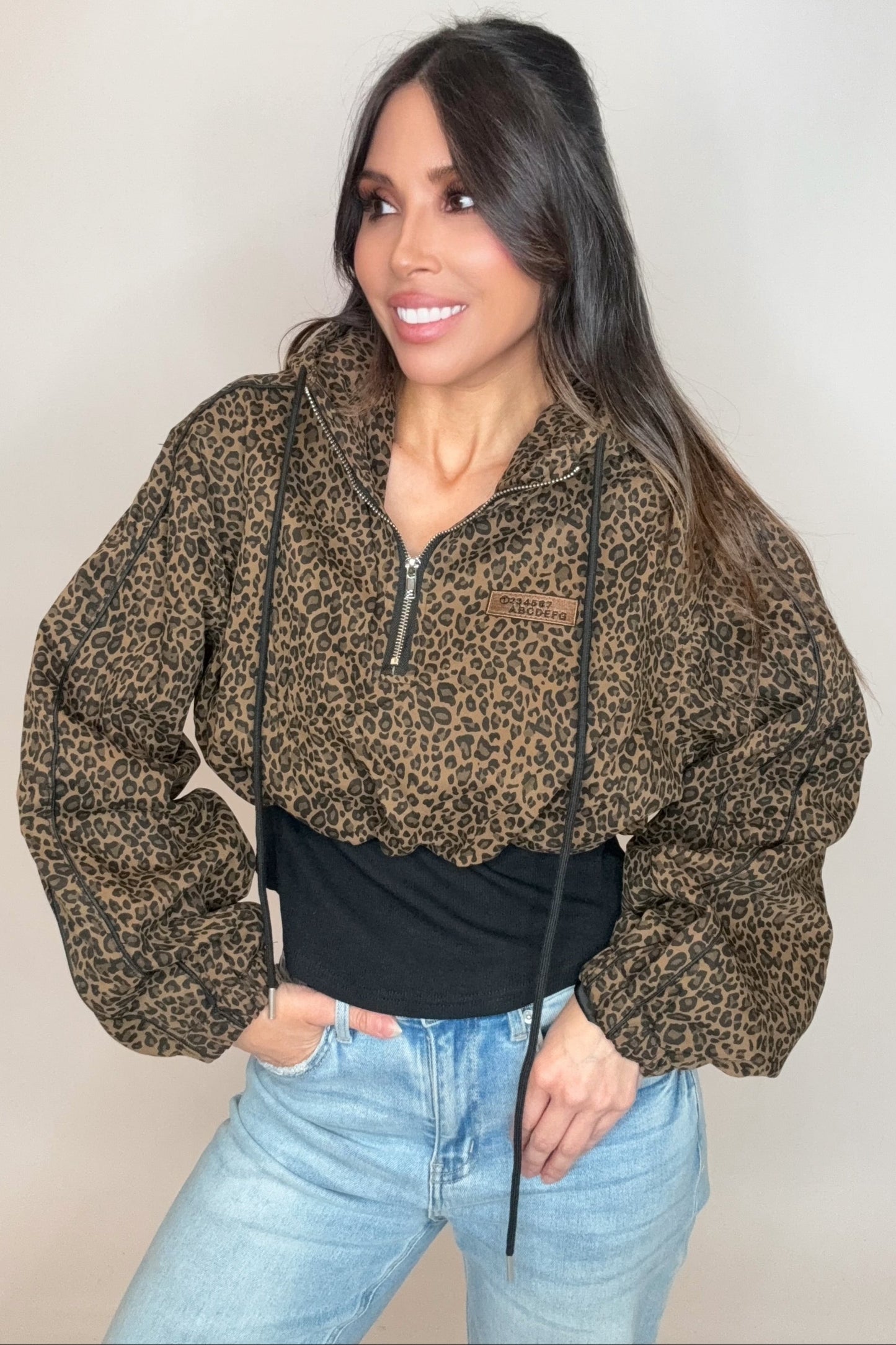Leopard Print Hoodie - Born To Glam Born To Glam
