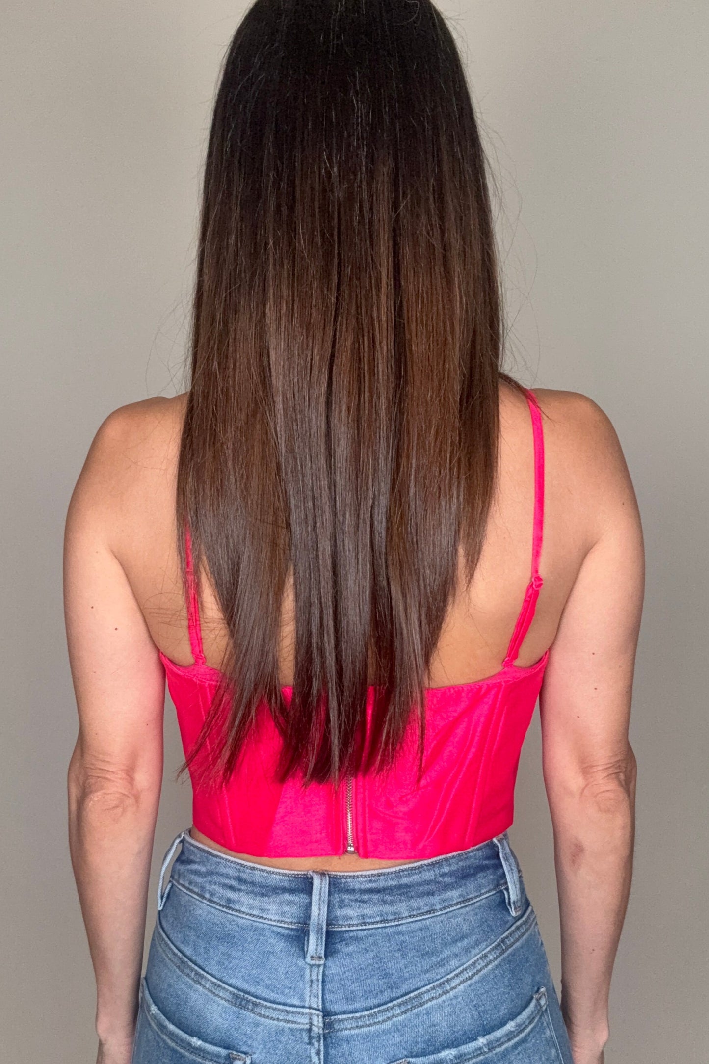 Sleeveless Big Bow Corset Detail Top - Born To Glam Born To Glam