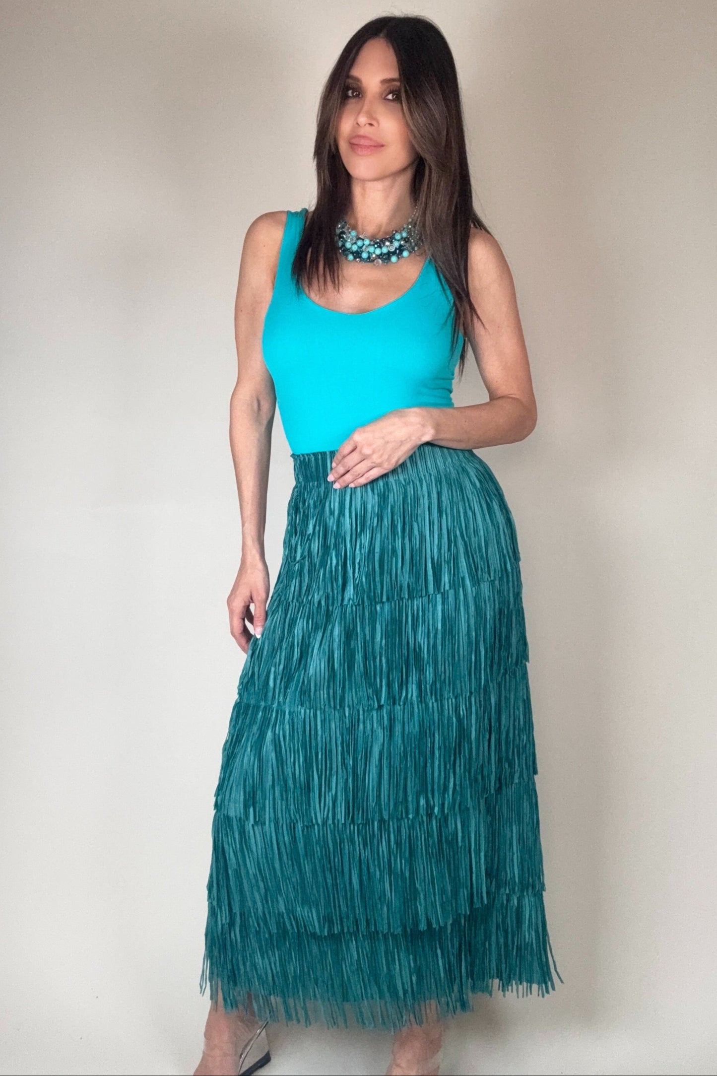 Niki Biki Clean Line Sweet Heart Tank - Born To Glam Born To Glam