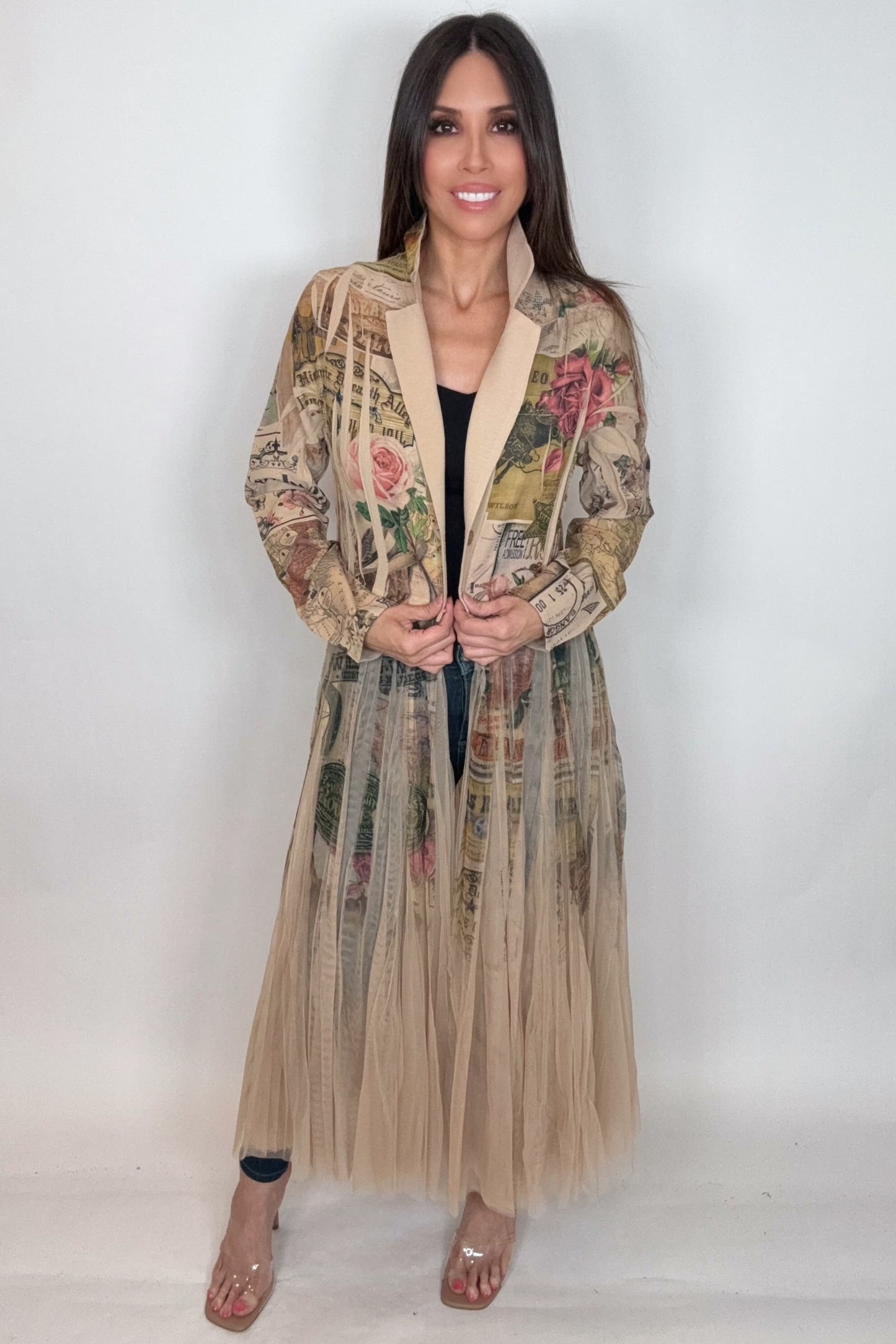 Rose West Cardigan Blazer - Born To Glam Born To Glam