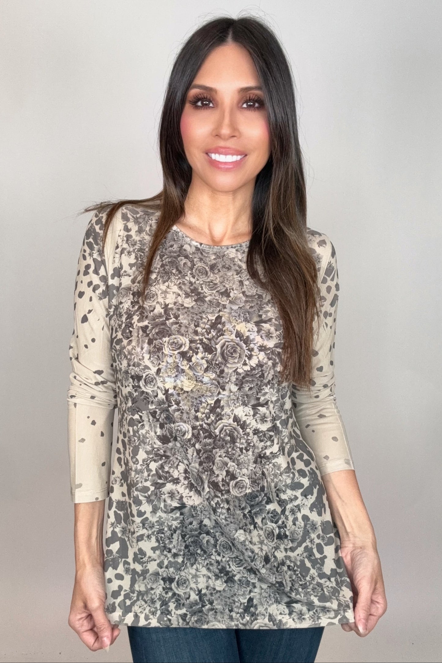 Rose Mesh Top - Born To Glam Born To Glam