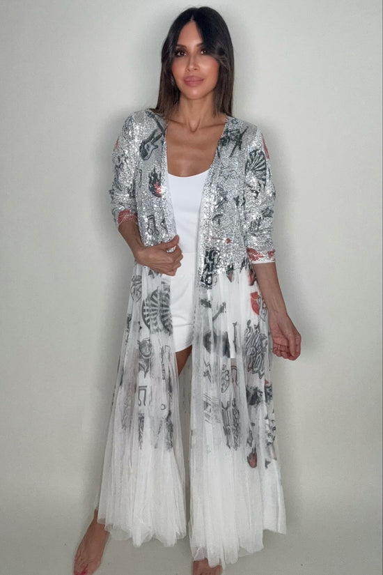 Rock and Roll Sequin Duster - Born To Glam Born To Glam