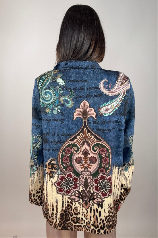 Paisley Vice Blazer Born To Glam