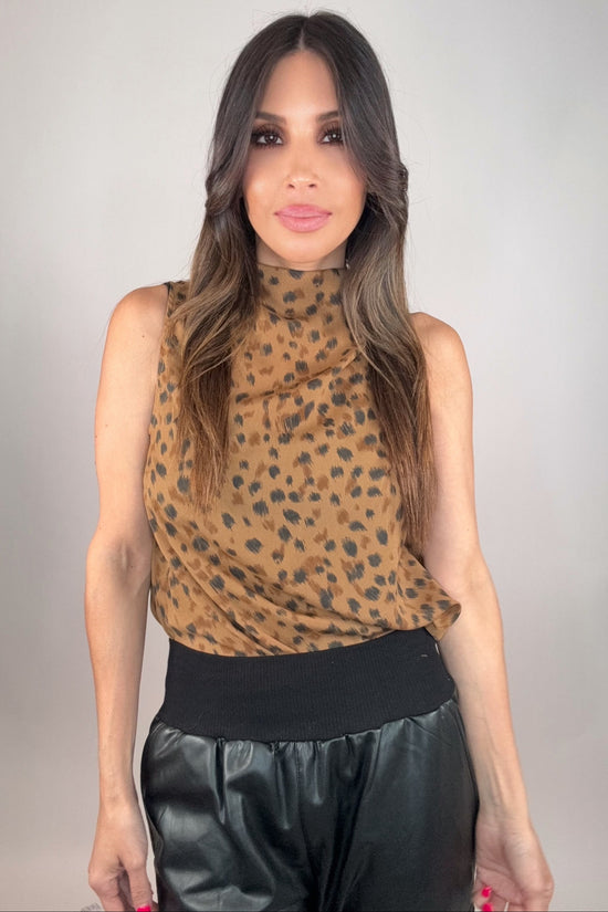 Wild Grace Cowl Blouse - Born To Glam Born To Glam