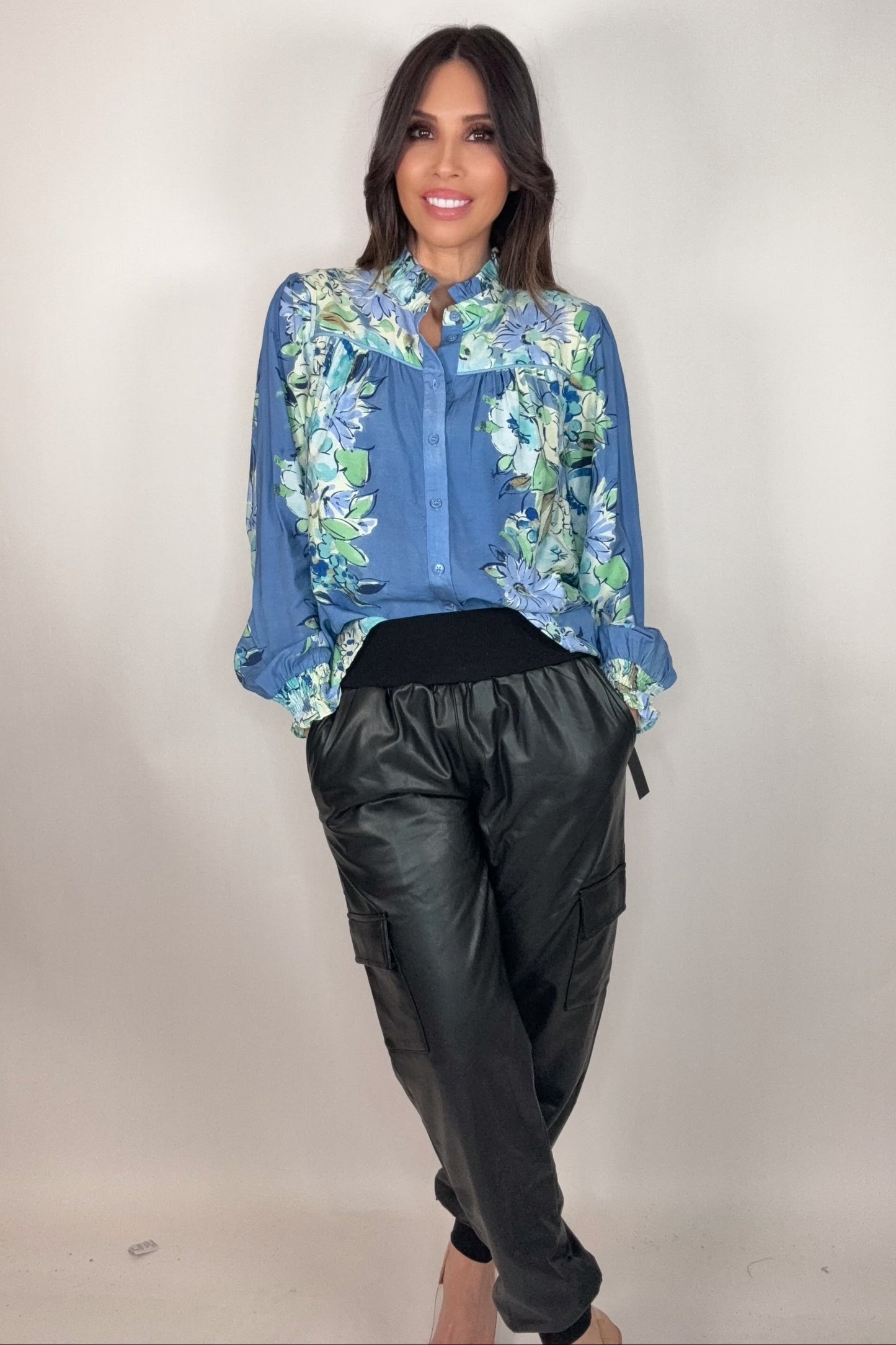 Sky Garden Blouse - Born To Glam Born To Glam