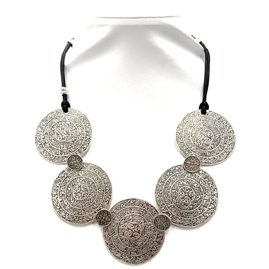 Geometric Statement Neckace - Born To Glam Born To Glam