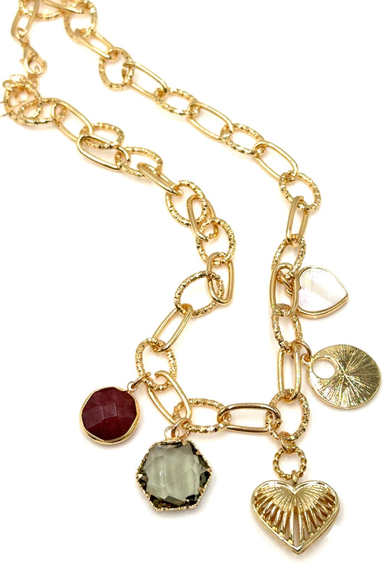 Macon Charm Necklace - Born To Glam Born To Glam