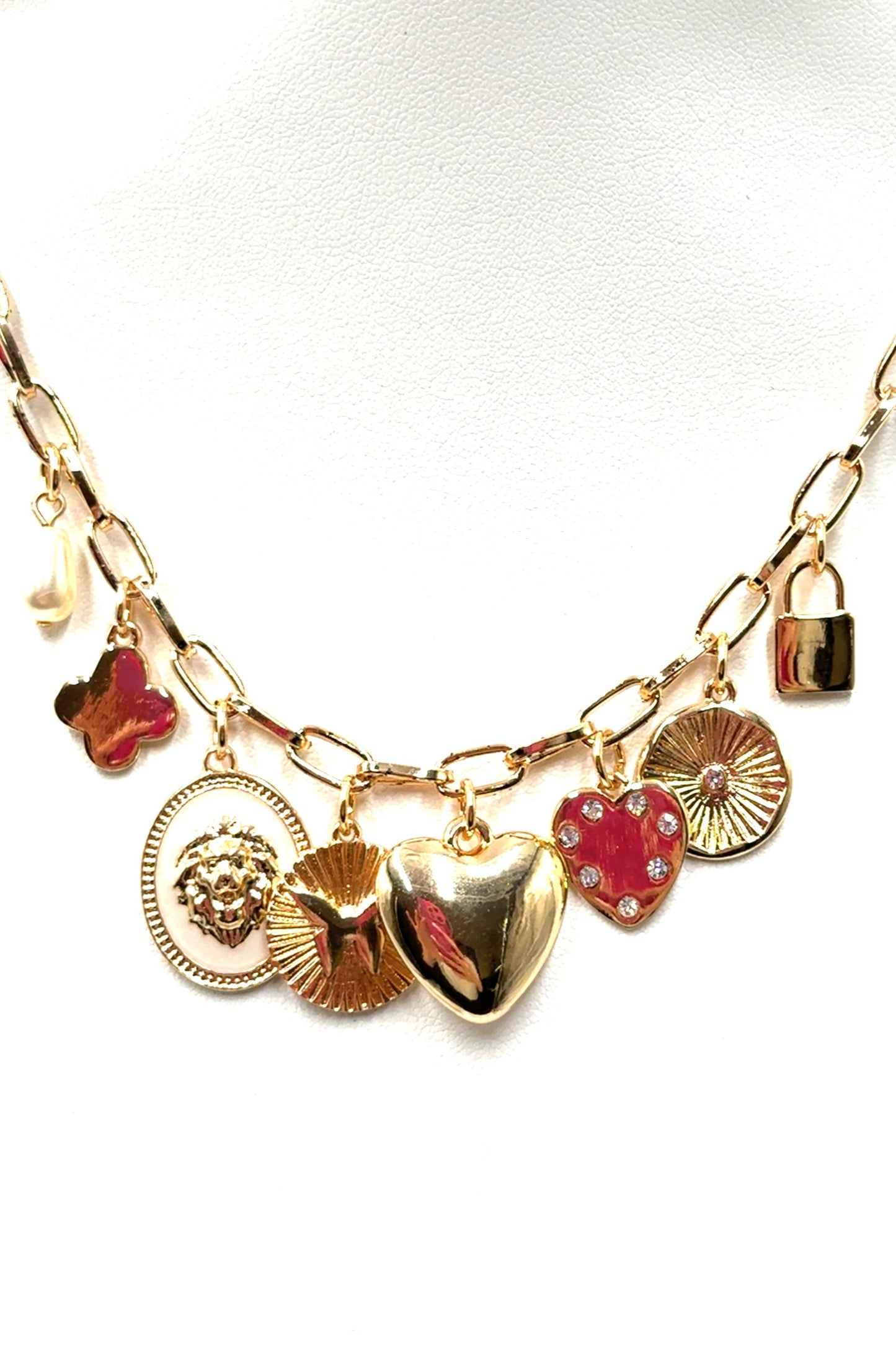 Ali Charm Necklace - Born To Glam Born To Glam