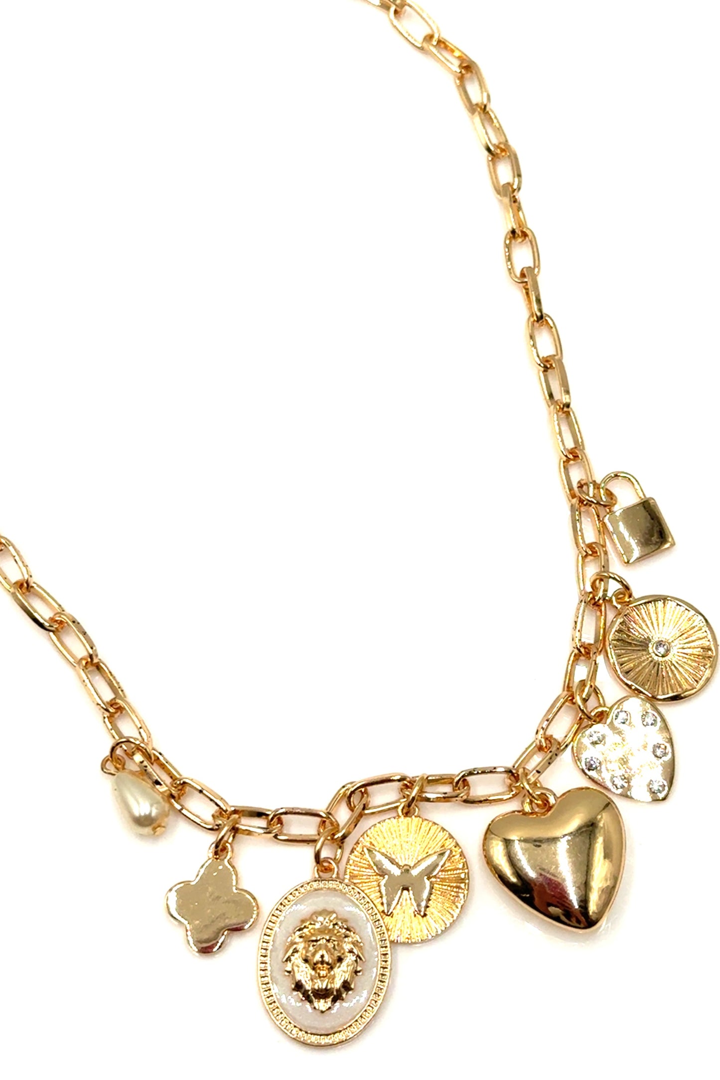 Ali Charm Necklace - Born To Glam Born To Glam
