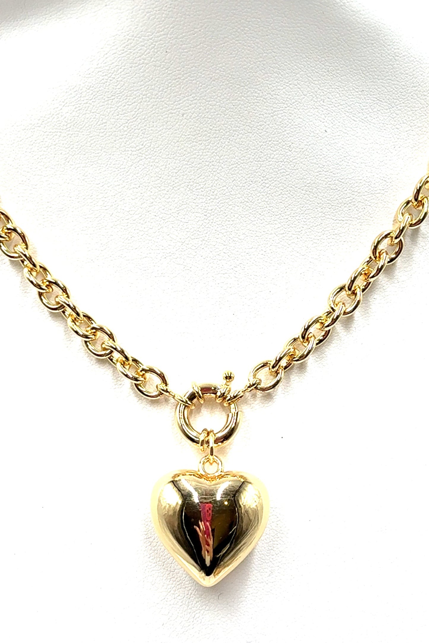Nicolas Heart Necklace - Born To Glam Born To Glam