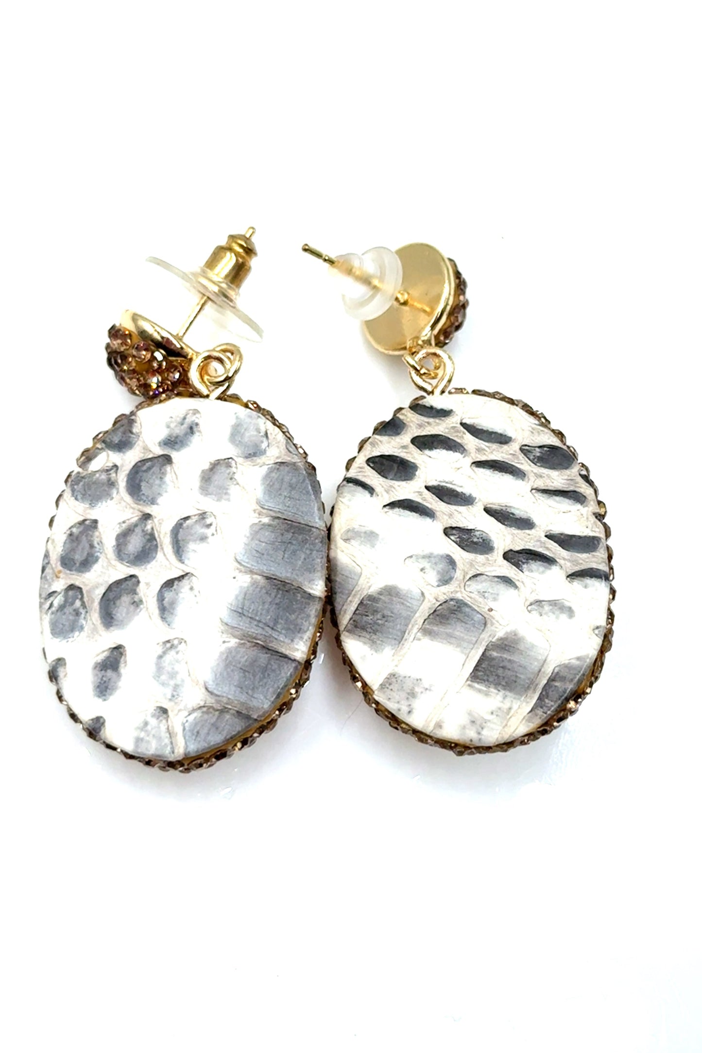 Golden Pearl Dangle Earring - Born To Glam Born To Glam