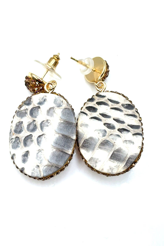 Golden Pearl Dangle Earring - Born To Glam Born To Glam