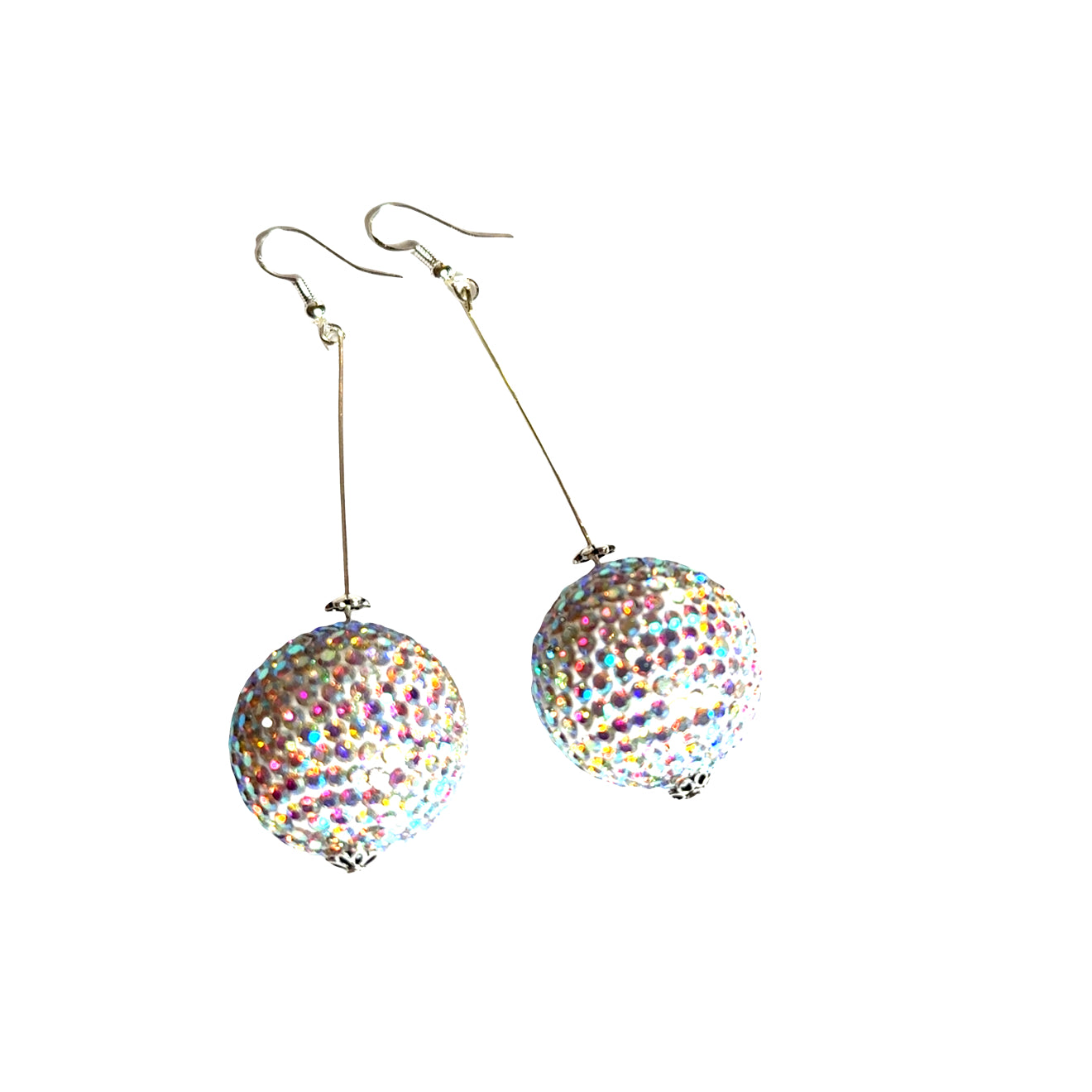 Gumball Crystal Drop Earring - Born To Glam Born To Glam