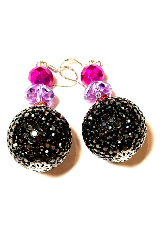 Gumball Short Statement Earring - Born To Glam Born To Glam