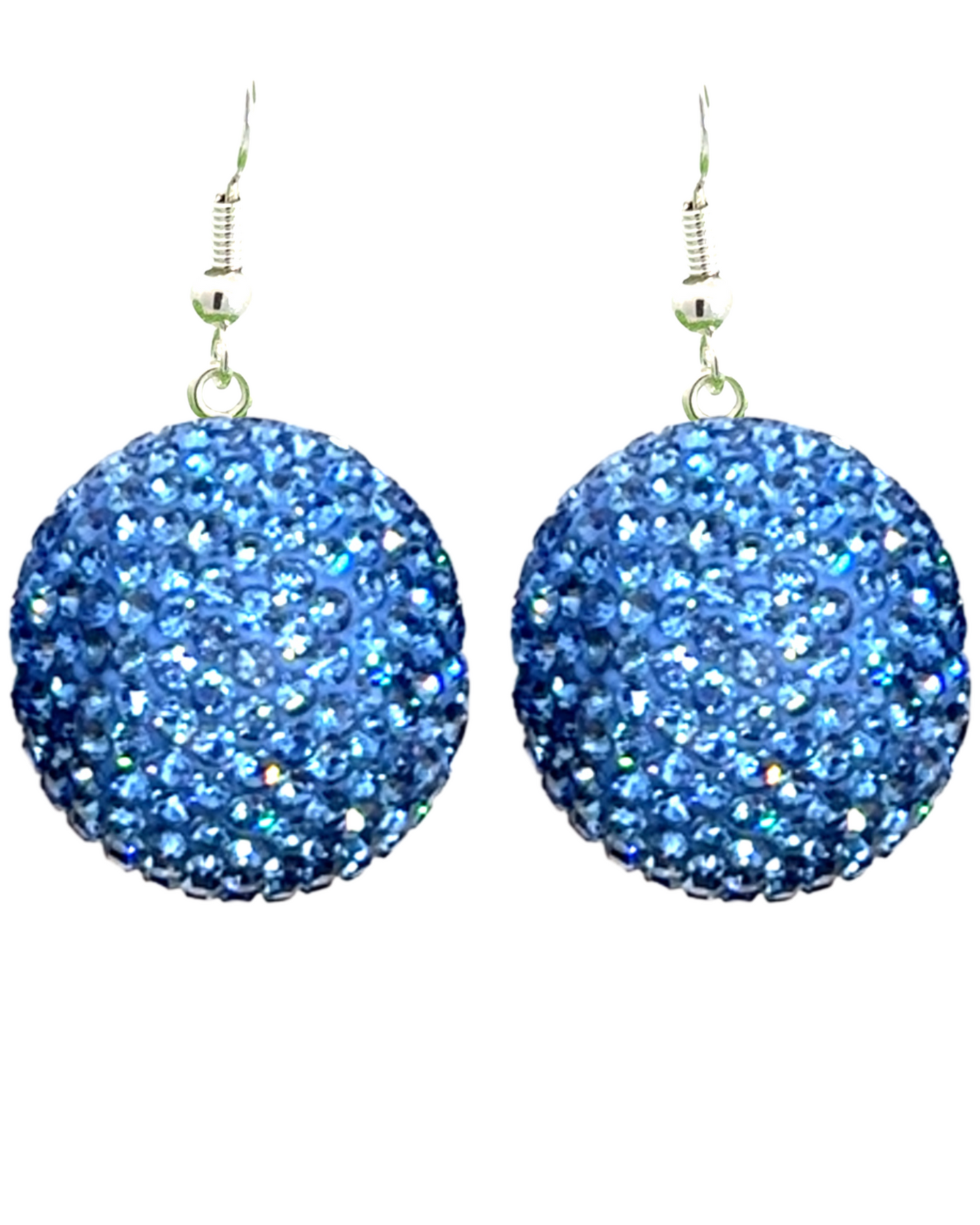 Crystal Sphere Statement Earrings - Born To Glam Born To Glam