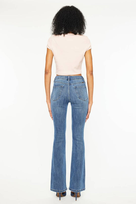 Kan Kan High Rise Bootcut Jeans - Born To Glam Born To Glam