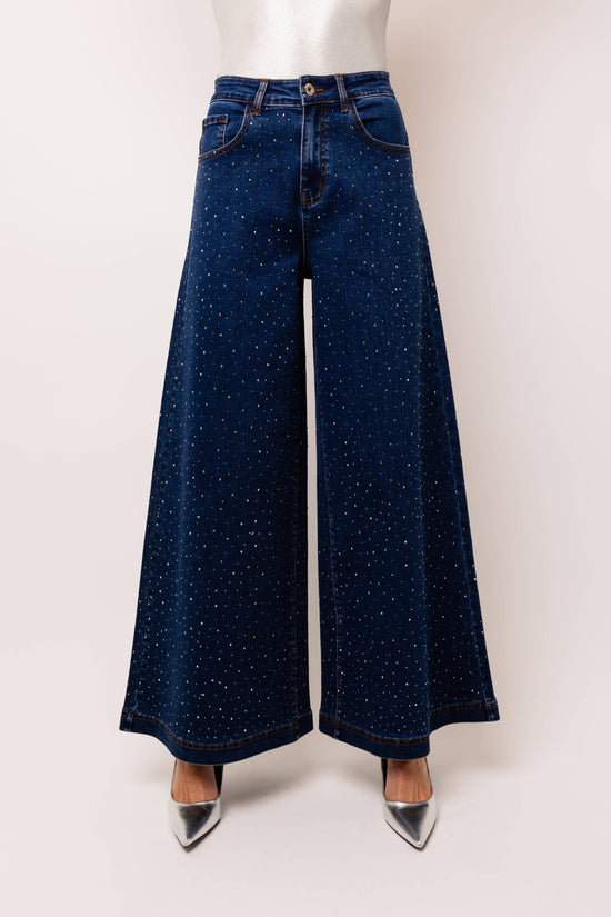 Demi Diamante Flare Jeans - Born To Glam Born To Glam