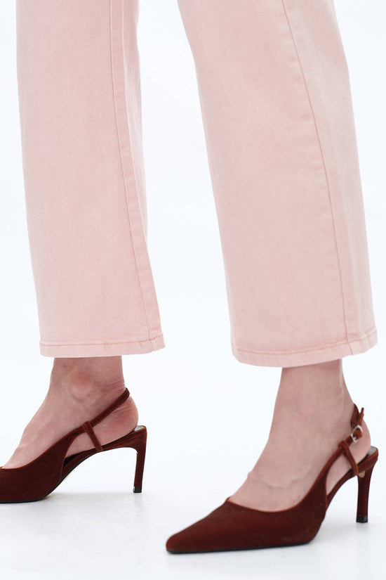 Mid Rise Pink Barrel Jeans Born To Glam